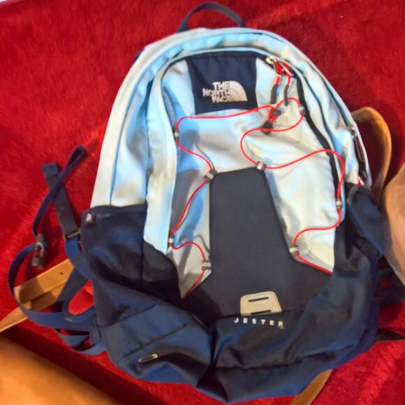 Northface Jester Backpack Light Blue - Picture 2 of 5